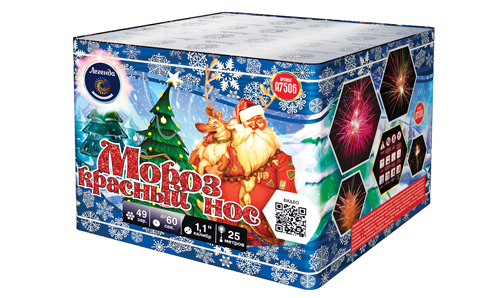  Батарея салютов Мороз Красный Нос  в Большое Камени