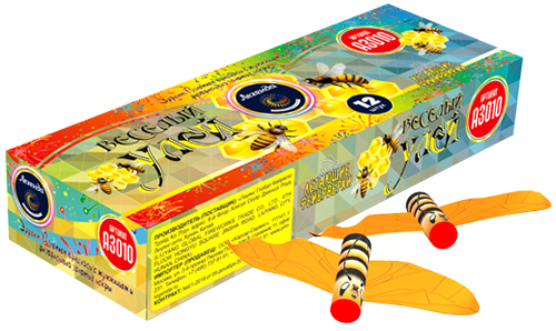  Летающие фейерверки Улей  в Большое Камени