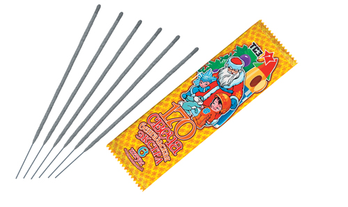  Бенгальские свечи 6 шт  170 мм пакете "Экстра"  в Большое Камени